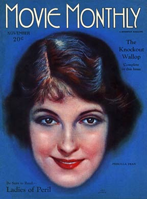 Movie Monthly, Nov 1925, Priscilla Dean