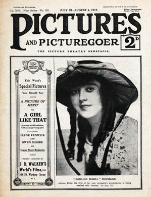 Pictures & Picturegoer, July 1917, Mabel Normand