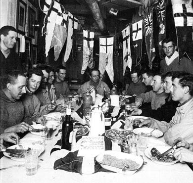 Captain Scott, Birthday Meal