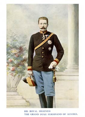Archduke Franz Ferdinand, 1901