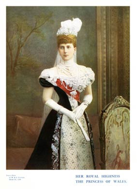 Queen Alexandra, 1900