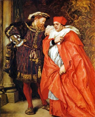 Henry VIII and Cardinal Wolsey