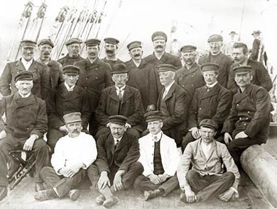 Roald Amundsen and Crew