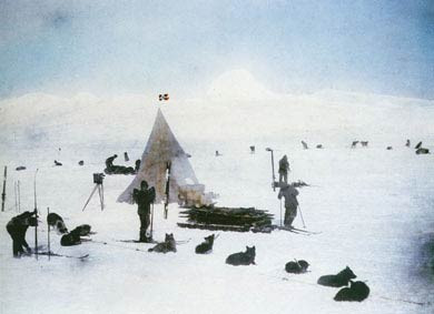 Amundsen, 1st Camp