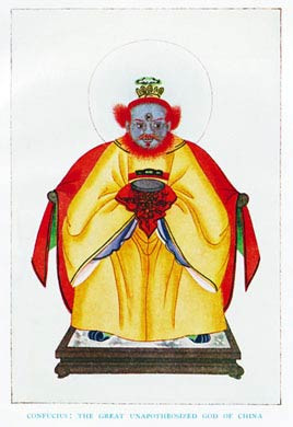 Confucius, The Great Unapotheosized God