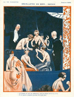 Decolletes Du Soir, 1923