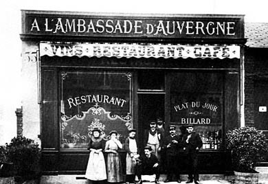 Auvergne Restaurant, Paris