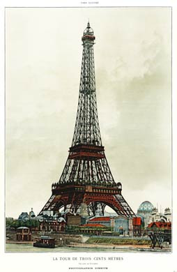 Eiffel Tower, 1889