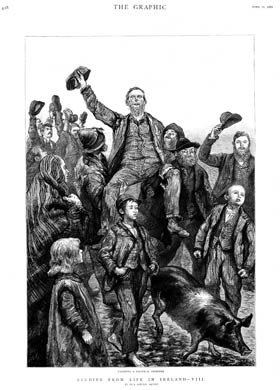 Chairing A Political Prisoner, 1888