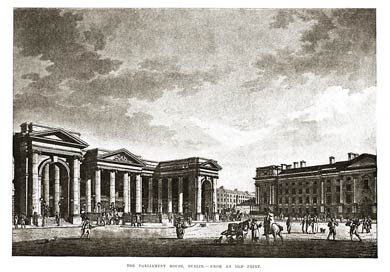 Parliament House Dublin, 1800