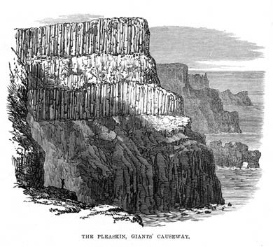 The Pleaskin, Giants Causeway, 1874