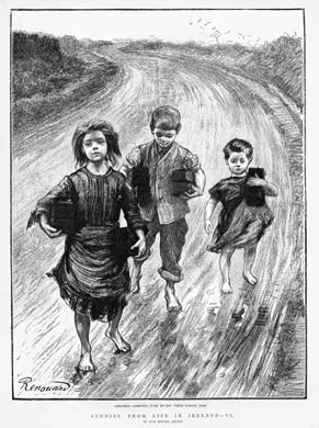 Carrying Turf for School Fees, 1888