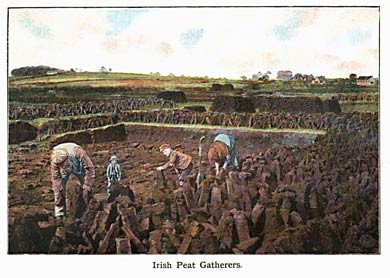 Irish Peat Gatherers