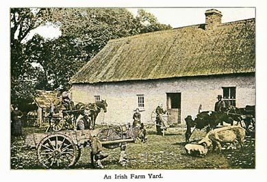 Irish Farm Yard, 1910