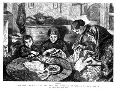 Irish Embroidery, 1888