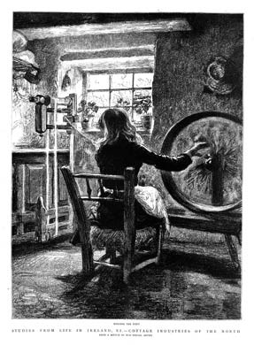 Irish Weaving, 1888