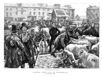 Galway Cattle Fair, 1888
