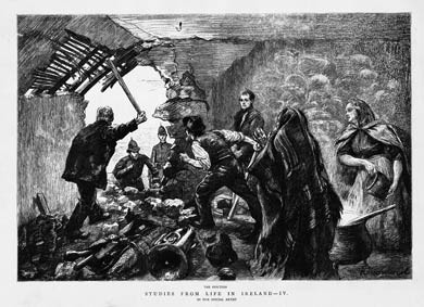 Irish Eviction, 1888