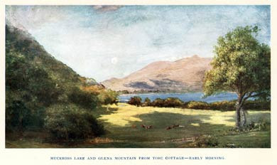Muckross Lake & Glena Mountain, Killarney, 1910
