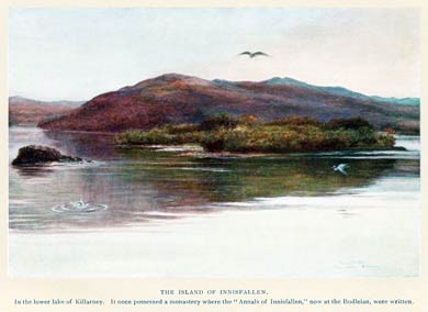 Island of Innisfallen, Killarney, 1910
