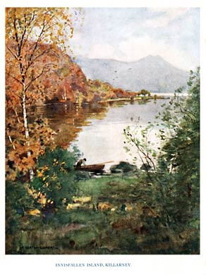 Innisfallen Island, Killarney, 1925
