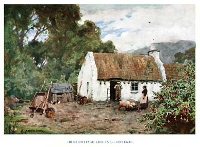 Cottage, Donegal, 1925