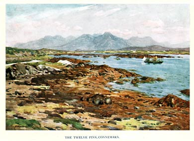 Twelve Pins, Connemara, 1925