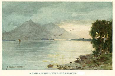 Sunset, Lough Leane, Killarney, 1925