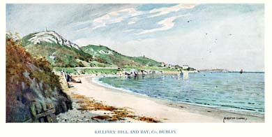 Killiney Bay & Hill, Dublin, 1925