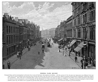 Donegal Place, Belfast, 1901