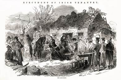 Evictions of Irish Tenantry, The