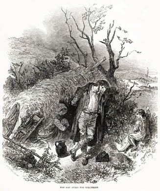 Evictions of Irish Tenantry, The Day After