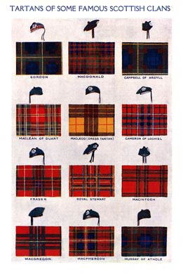 Famous Scottish Tartans