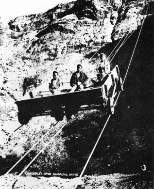 Ropeway, Kimberley, 1880