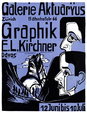 Ernst Ludwig Kirchner, Zurich, 1933