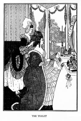 Aubrey Beardsley, The Rape of The Lock, The Toilet