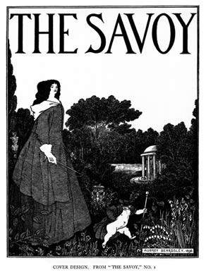 Aubrey Beardsley, The Savoy, No 1 Cover