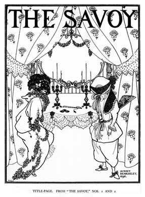 Aubrey Beardsley, The Savoy, Title Page