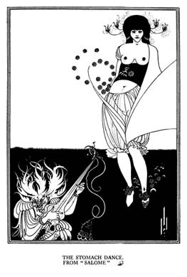 Aubrey Beardsley, Salome, The Stomach Dance