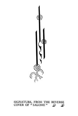 Aubrey Beardsley, Signature