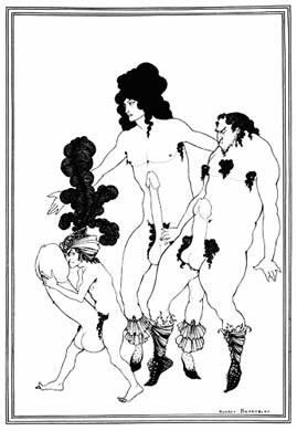 Aubrey Beardsley, The Lacedaemonian Ambassadors