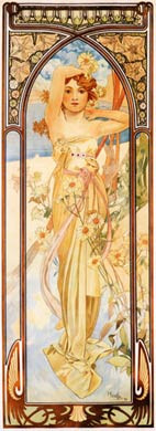 Mucha, Brightness Of Day, 1899