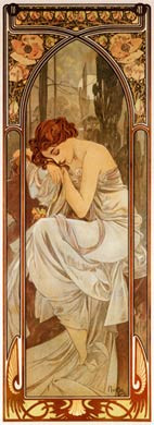 Mucha, Nightly Rest, 1899
