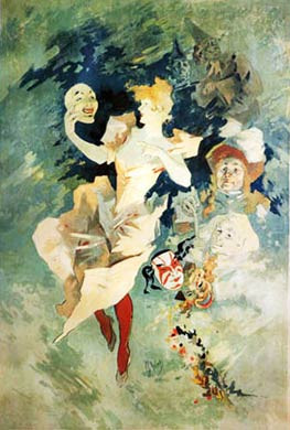 Cheret, La Comedie, 1891