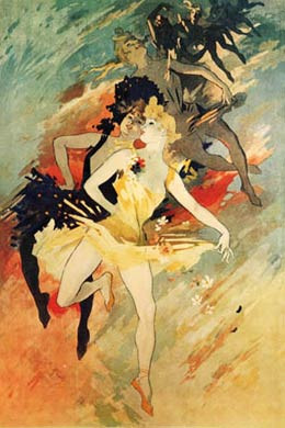 Cheret, La Danse, 1891