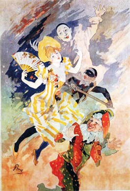 Cheret, La Pantomime, 1891