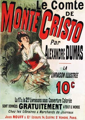 Cheret, Le Comte De Monte Cristo, 1885
