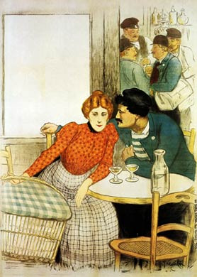 Steinlein, Cafe Mugat, 1898