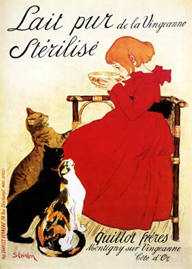 Steinlen, Lait Pur de la Vigeanne, 1894