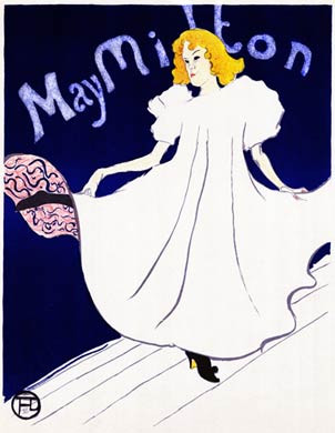May Milton, 1895